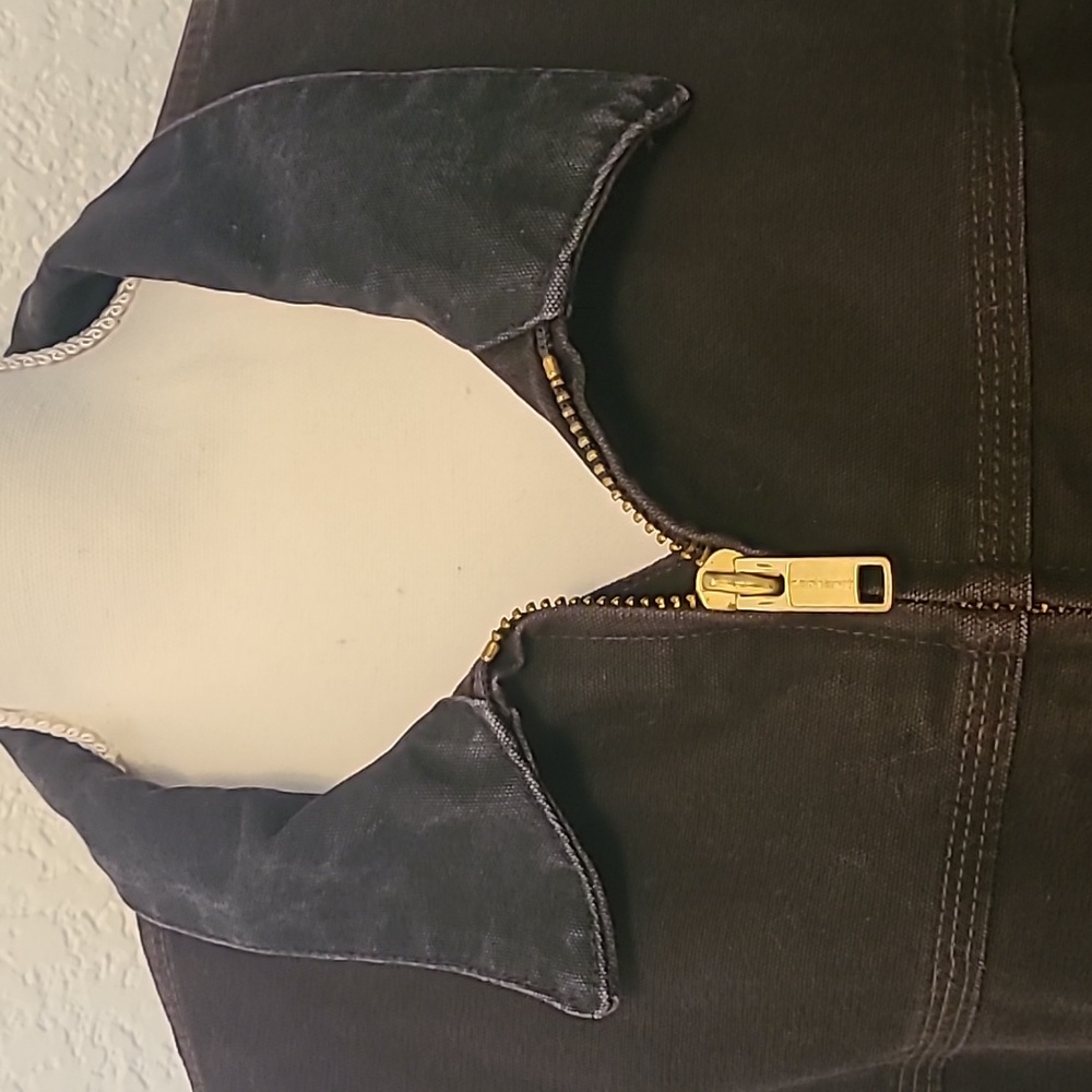 Carhartt Brown XL Tall Heavyweight Coat with Sherpa Lining - Picture 2 of 16